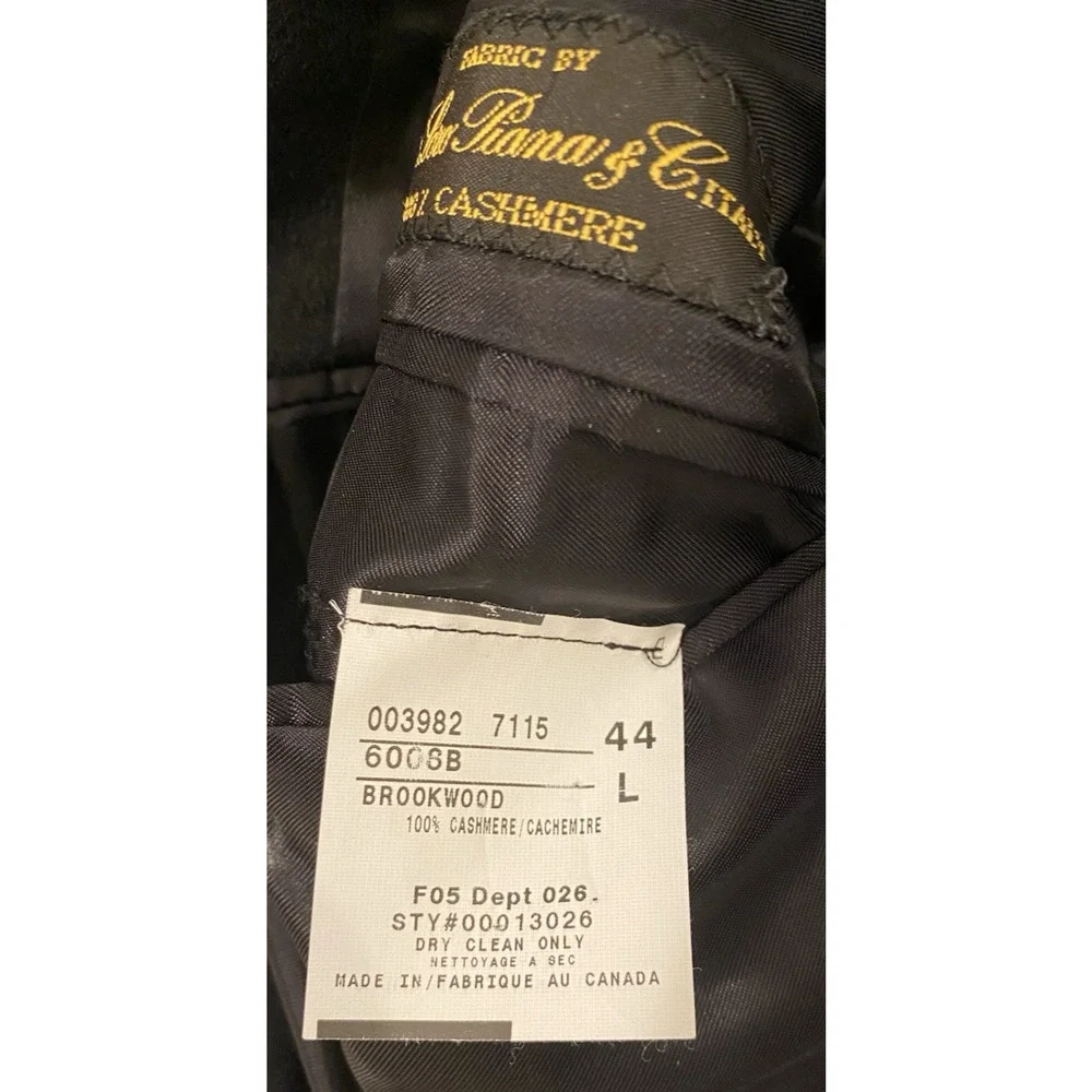 Brooks Brothers Loro Piana Cashmere Sportcoat Blazer 44L Italian Luxury Designer